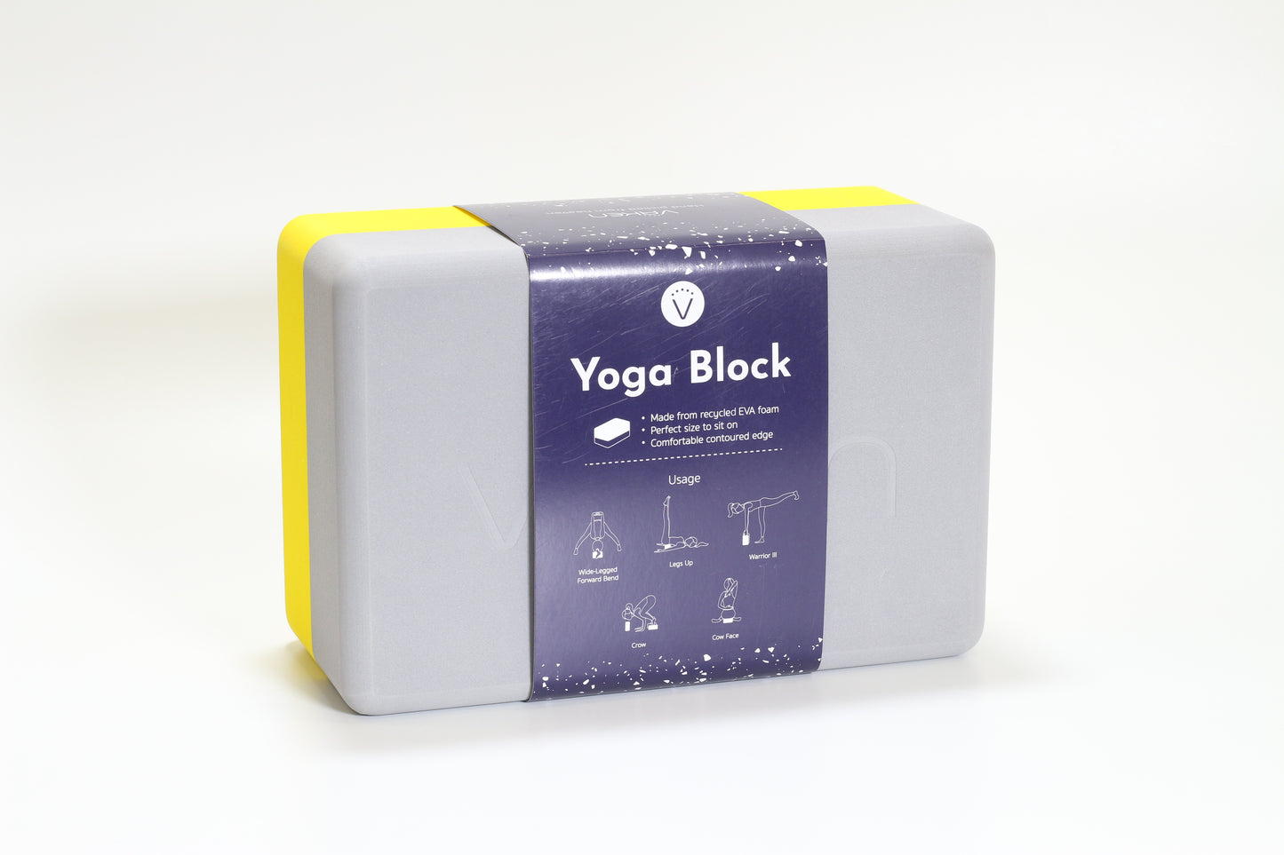 Vaken Recycled Foam Yoga Block