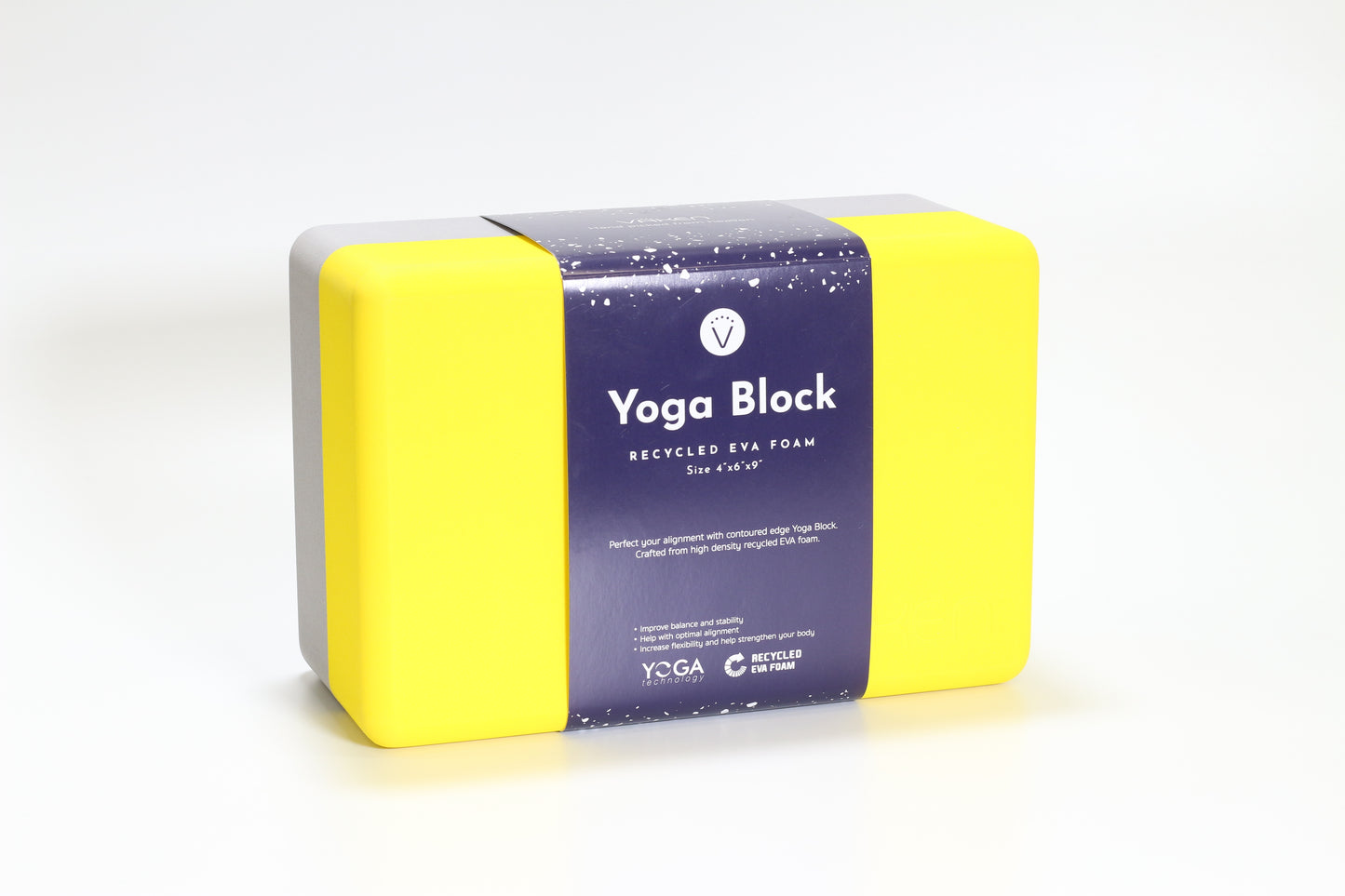 Vaken Recycled Foam Yoga Block