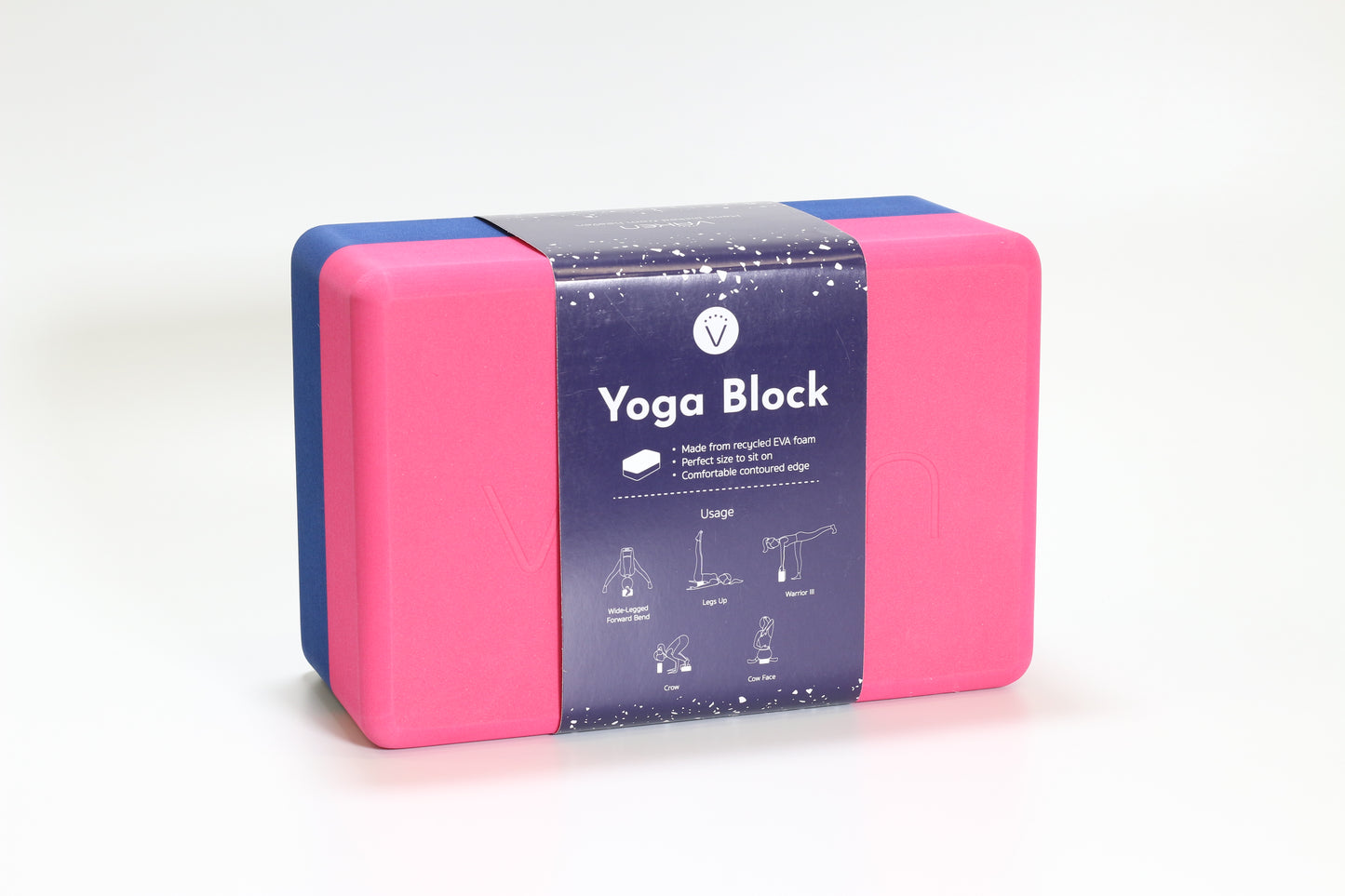 Vaken Recycled Foam Yoga Block