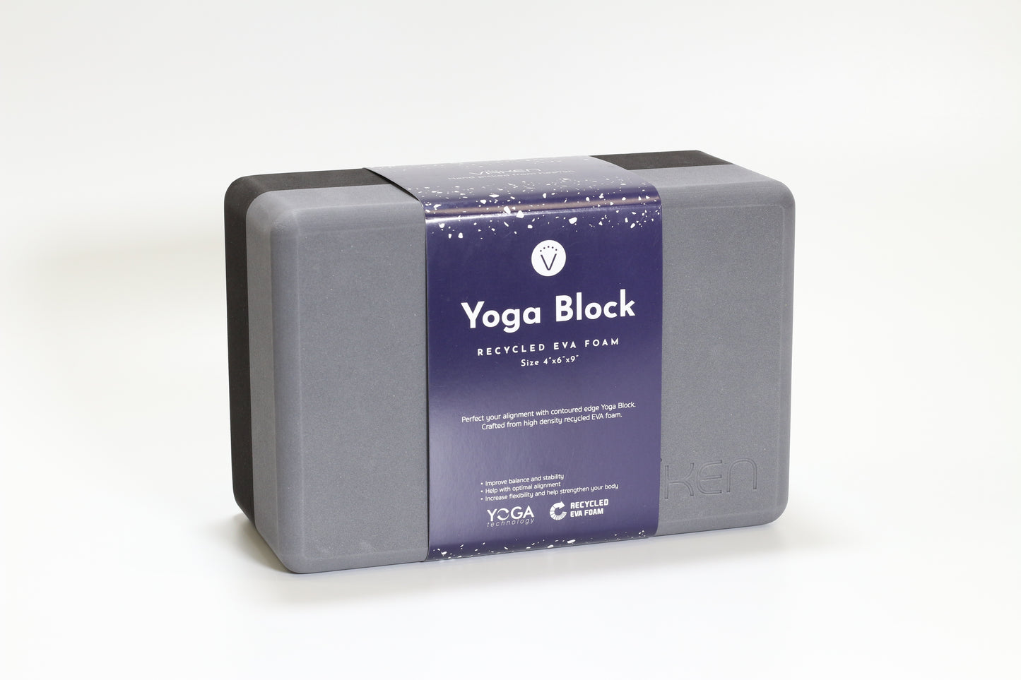 Vaken Recycled Foam Yoga Block