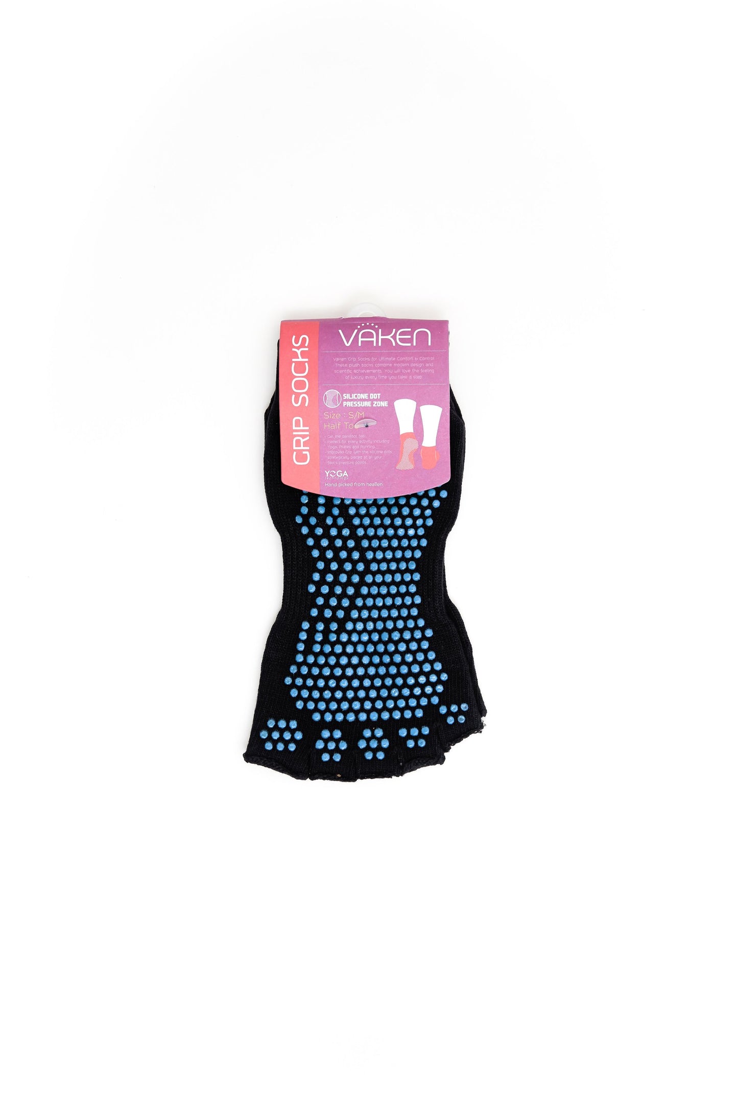 Vaken Grip Socks Half Toe - VAKEN Sport