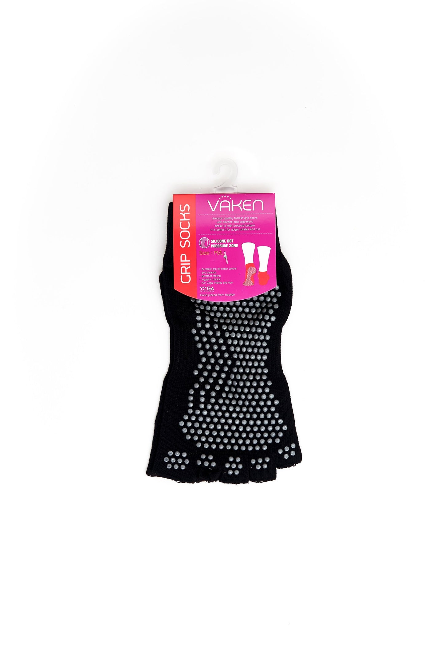 Vaken Grip Socks Half Toe - VAKEN Sport