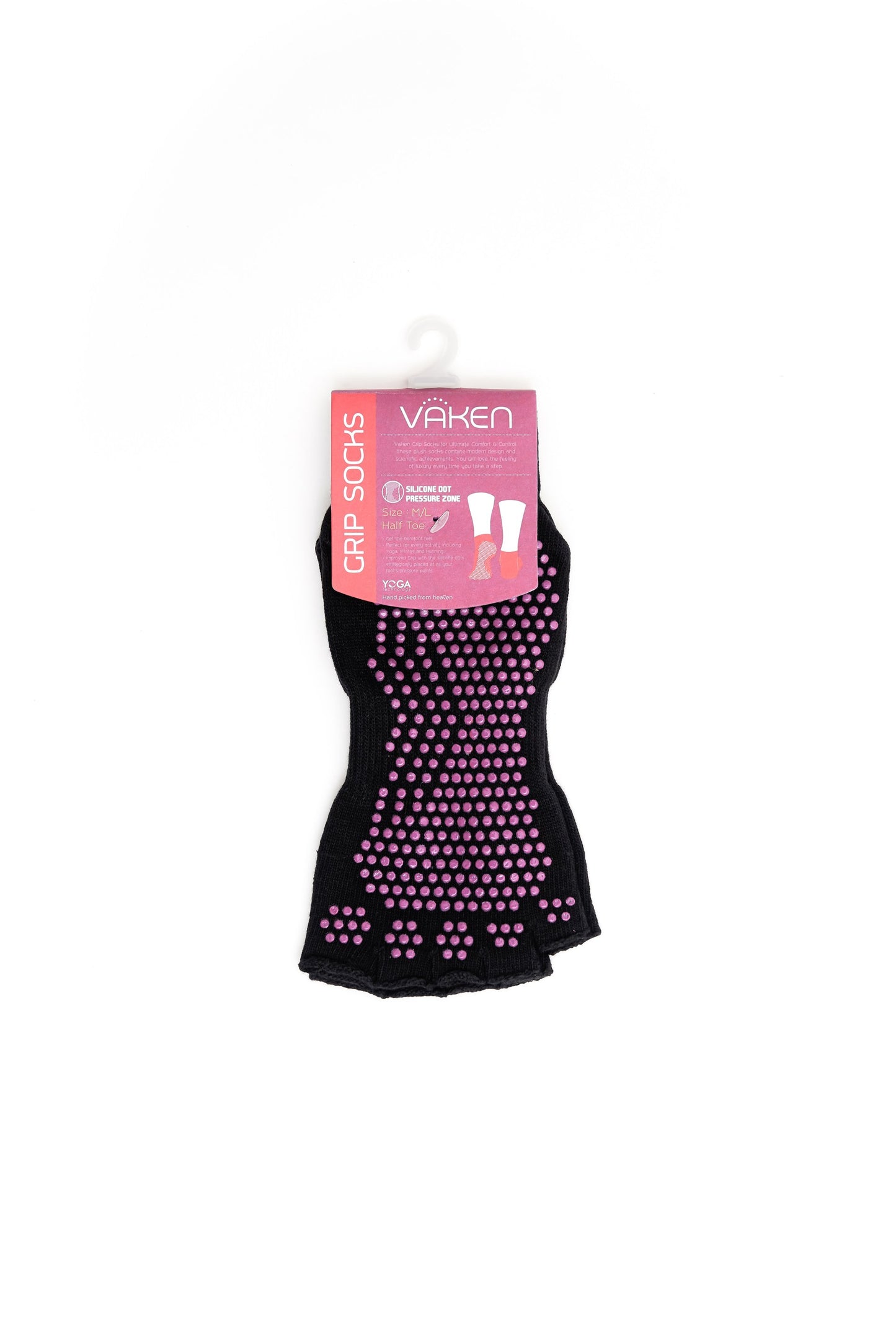 Vaken Grip Socks Half Toe - VAKEN Sport