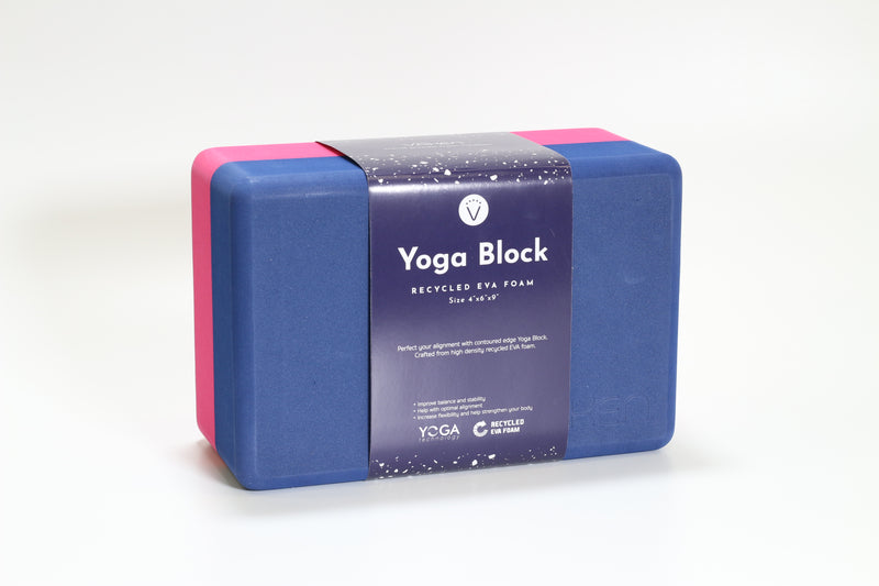 Vaken Recycled Foam Yoga Block