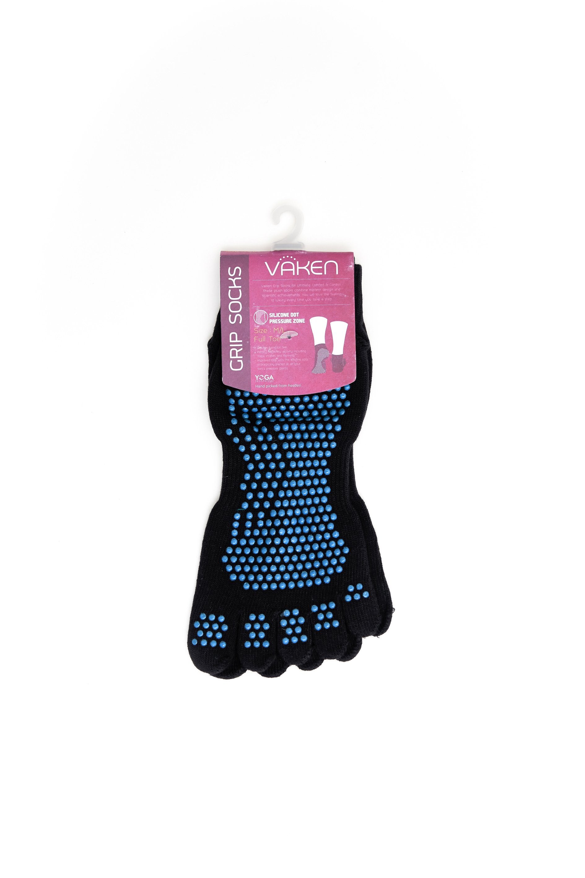 Vaken Grip Socks Full Toe - VAKEN Sport